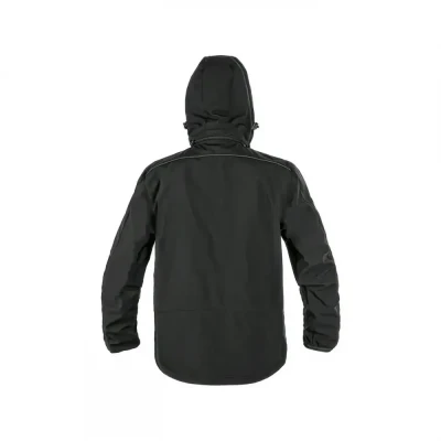 Jachetă softshell CXS DURHAM, pentru bărbați, negr / CXS / Jachete softshell