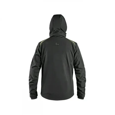 Jachetă CXS NORFOLK, pentru bărbați, negru cu acce / CXS / Jachete softshell