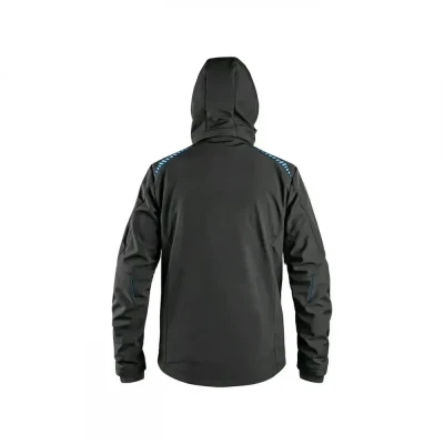 Jachetă CXS NORFOLK, pentru bărbați, negru cu acce / CXS / Jachete softshell