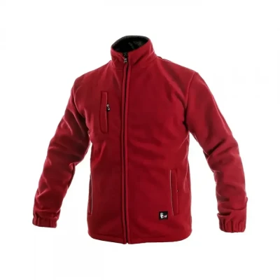 Jachetă CXS OTAWA, fleece, roșu / CXS / Hanorace, Fleece, Fashion