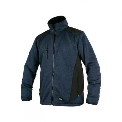 Jachetă CXS GARLAND, pentru bărbați, albastru-negr / CXS / Hanorace, Fleece, Fashion