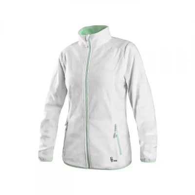 Bluză CXS GRANBY LADY, pentru femei, alb-verde / CXS / Hanorace, Fleece, Fashion