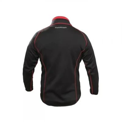 Bluză CXS TORONTO, pentru bărbați, negru-roșu / CXS / Hanorace, Fleece, Fashion