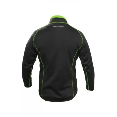 Bluză CXS TORONTO, pentru bărbați, negru-verde / CXS / Hanorace, Fleece, Fashion