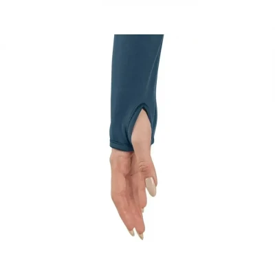 Bluză CXS TORONTO, pentru femei, albastru metal / CXS / Hanorace, Fleece, Fashion