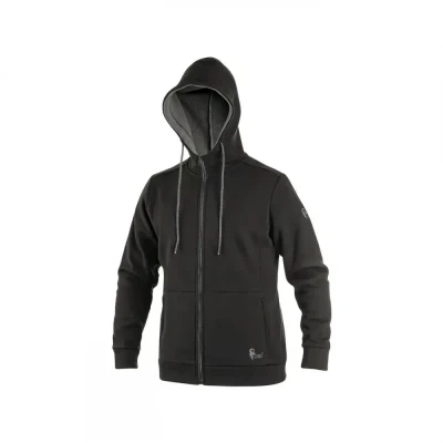 Hanorac CXS HARRISON, pentru bărbați, negru-gri / CXS / Hanorace, Fleece, Fashion