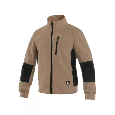 Bluză CXS TEXAS, pentru bărbați, bej-negru / CXS / Hanorace, Fleece, Fashion