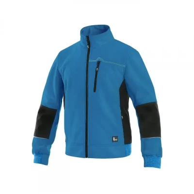 Bluză CXS TEXAS, pentru bărbați, negru-albastru / CXS / Hanorace, Fleece, Fashion