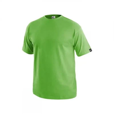 Tricou CXS DANIEL, mânecă scurtă, verde deschis / CXS / Tricouri la baza gatului