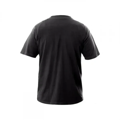 Tricou CXS DANIEL, mânecă scurtă, negru / CXS / Tricouri la baza gatului