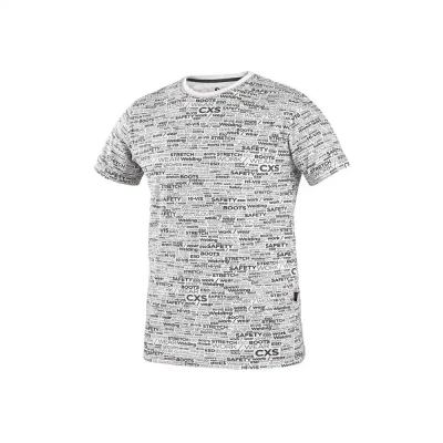 Tricou CXS DARREN, mânecă scurtă, imprimeu CXS, al / CXS / Tricouri pentru sport
