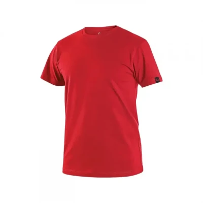 Tricou CXS NOLAN, mânecă scurtă, roșu / CXS / Tricouri la baza gatului