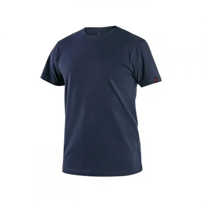Tricou CXS NOLAN, mânecă scurtă, albastru închis / CXS / Tricouri la baza gatului