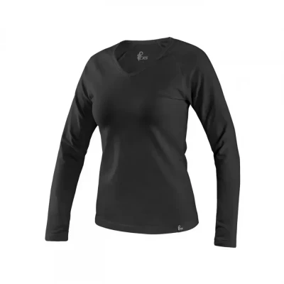 Tricou CXS MARY, pentru femei, decolteu în V, mâne / CXS / Tricouri cu maneca lunga