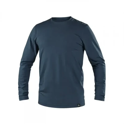 Tricou CXS SIMON, mânecă lungă, albastru închis / CXS / Tricouri cu maneca lunga
