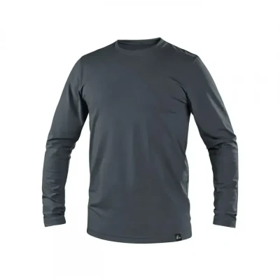 Tricou CXS SIMON, mânecă lungă, gri închis / CXS / Tricouri cu maneca lunga