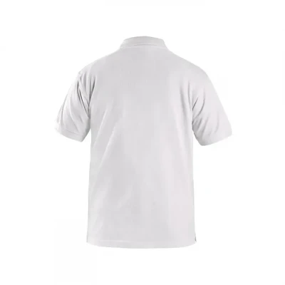 Tricou polo CXS MICHAEL, mânecă scurtă, alb / CXS / Tricouri POLO (cu guler si nasturi)