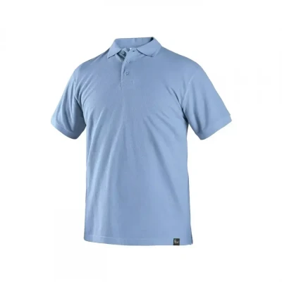 Tricou polo MICHAEL, mânecă scurtă, albastru desch / CXS / Tricouri POLO (cu guler si nasturi)