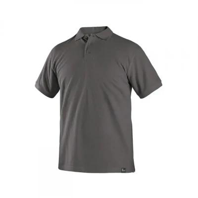 Tricou polo CXS MICHAEL, mânecă scurtă, gri / CXS / Tricouri POLO (cu guler si nasturi)