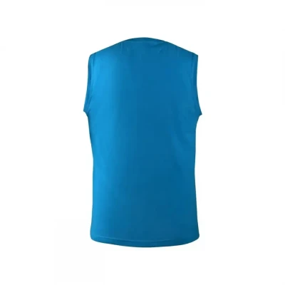 Tricou CXS RICHARD, fără mâneci, albastru / CXS / Tricouri la baza gatului