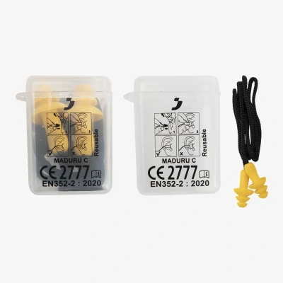 Dopuri de urechi reutilizabile MADURU CORDED 50 PCS / Safety Jogger / Interne