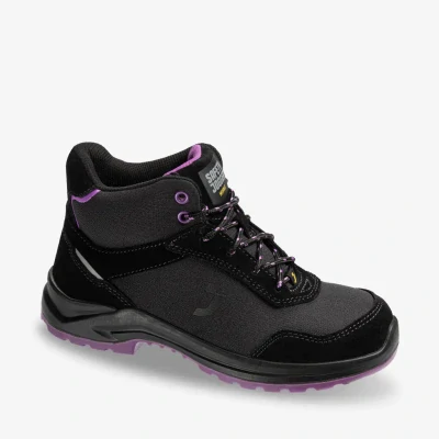 Ghete de protecție pentru femei BOTANIC S1P MID S1P LG SR SC ESD CI FO / Safety Jogger / Bocanci protectie S1P