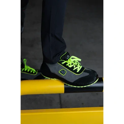 Pantofi de protecție EXPLORER GREY-YELLOW LOW S1PL / AboutBlu / Pantofi protectie S3L
