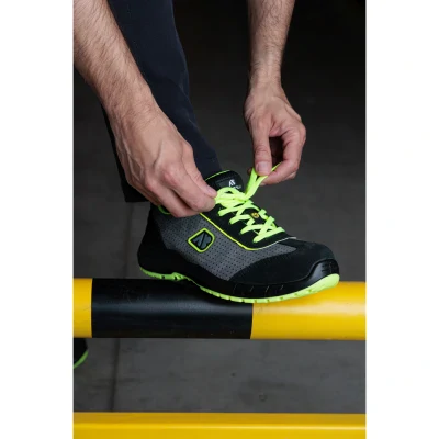 Pantofi de protecție EXPLORER GREY-YELLOW LOW S1PL / AboutBlu / Pantofi protectie S3L