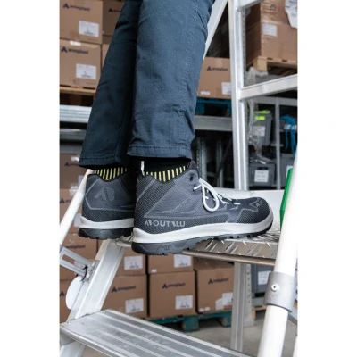 Bocanci de protecție FLOW GREY MID S3S FO SR ESD / AboutBlu / Pantofi protectie S3S