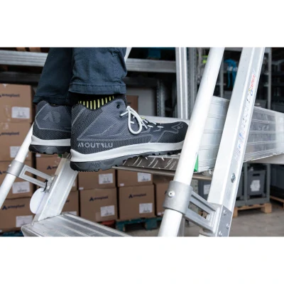 Bocanci de protecție FLOW GREY MID S3S FO SR ESD / AboutBlu / Pantofi protectie S3S