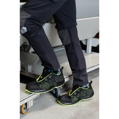 Pantofi de protecție LE MANS TOP BLACK YELLOW LOW / AboutBlu / Pantofi protectie S3L