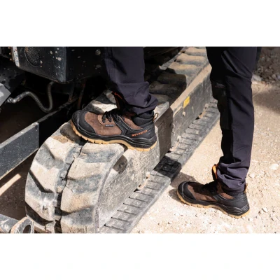 Bocanci de protecție NEW SAFHIR BROWN MID S3 SRC / AboutBlu / Bocanci protectie S3