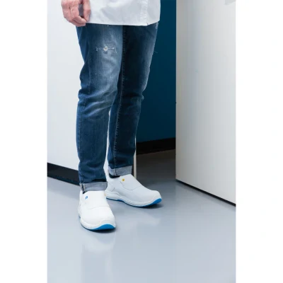 Pantofi de protecție NIVEO WHITE LOW S2 FO SR ESD / AboutBlu / Incaltaminte protectie alba