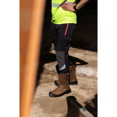 Cizme de protecție SAHARA ESR BROWN WRA SB FO HRO / AboutBlu / Bocanci protectie S1P