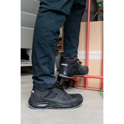 Bocanci de protecție BALTIC BLACK MID S3L FO SR ESD / AboutBlu / Bocanci protectie S3L