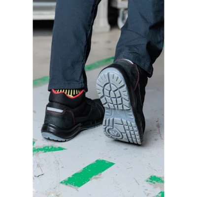 Bocanci de protecție BALTIC BLACK MID S3L FO SR ESD / AboutBlu / Bocanci protectie S3L
