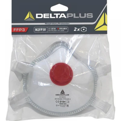 Semi-masca M2FP3V / DeltaPlus / Semimasti simple cu supapa FFP3