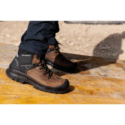 GIZA BROWN LOW S3S FO SC SR ESD / AboutBlu / Pantofi protectie S3S