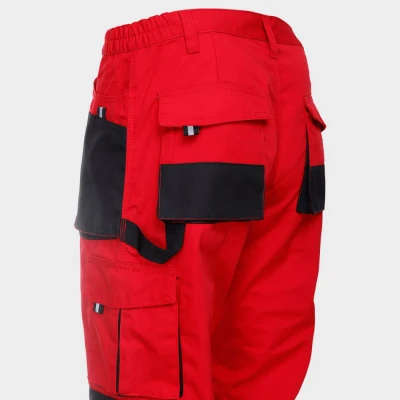 Pantalon de lucru KASTOR ROȘU / Stenso / Pantaloni salopeta talie