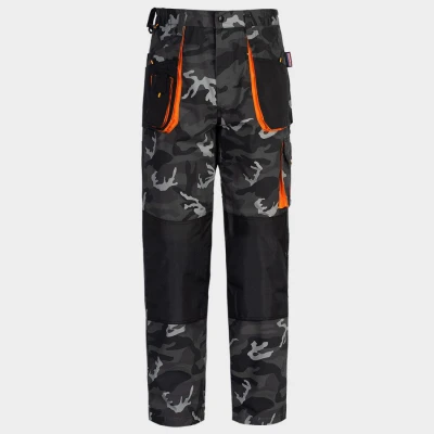 Pantaloni de lucru EMERTON CAMUFLAJ / Stenso / Pantaloni salopeta talie