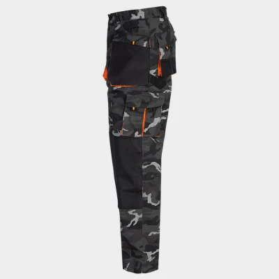 Pantaloni de lucru EMERTON CAMUFLAJ / Stenso / Pantaloni salopeta talie