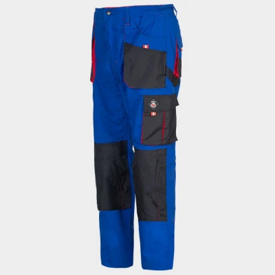 Pantaloni de lucru KASTOR ALBASTRU REGAL / Stenso / Pantaloni salopeta talie