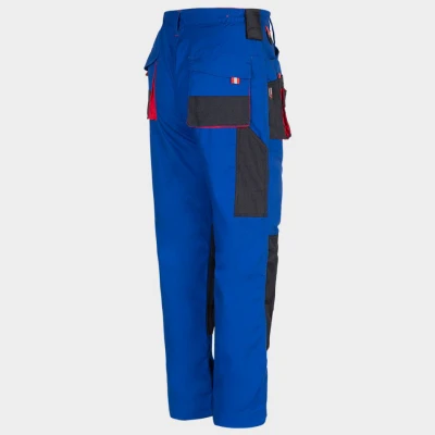 Pantaloni de lucru KASTOR ALBASTRU REGAL / Stenso / Pantaloni salopeta talie