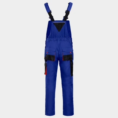 Salopetă de lucru KASTOR ALBASTRU REGAL / Stenso / Pantaloni salopeta cu pieptar