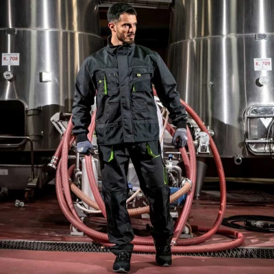 Pantaloni de lucru KASTOR GRI / Stenso / Pantaloni salopeta talie