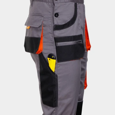 Salopetă de lucru CARGO EM / Stenso / Pantaloni salopeta cu pieptar