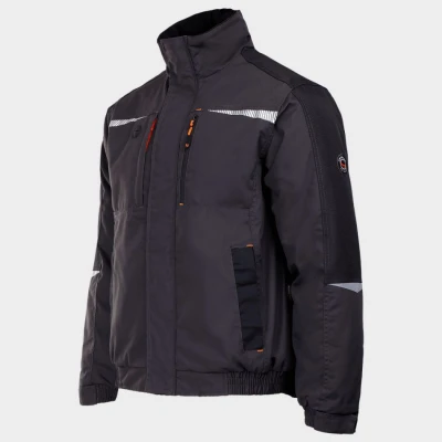 Geacă de lucru KASTOR T/C WINTER GREY/BLACK/ORANGE / Stenso / Jachete salopeta de iarna