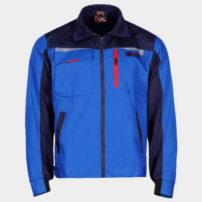 Jachetă de lucru PRISMA VARĂ ALBASTRU REGAL / Stenso / Jachete salopeta