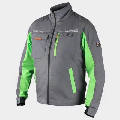 Jachetă de lucru PRISMA VARĂ GRI DESCHIS / Stenso / Jachete salopeta