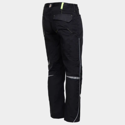 Pantaloni de lucru PRISMA NEGRU / Stenso / Pantaloni salopeta talie